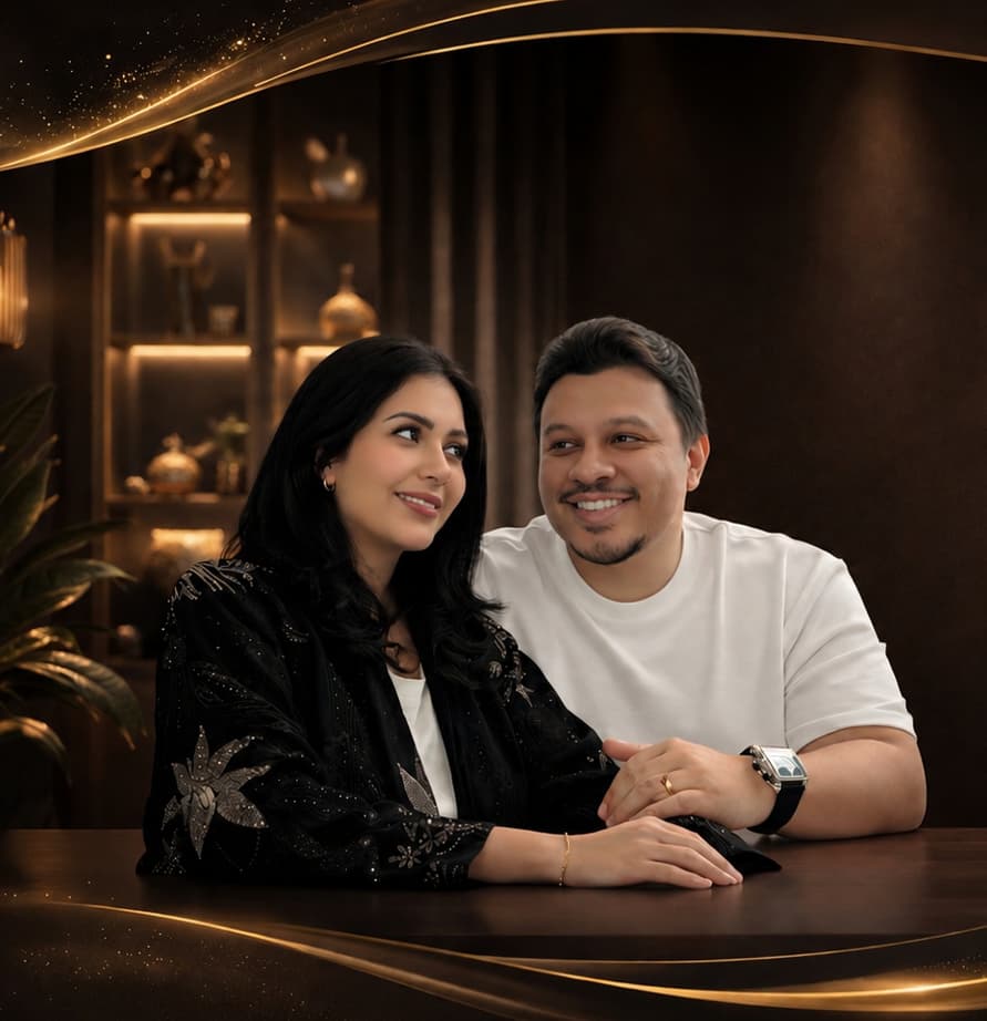 منال ومشاري